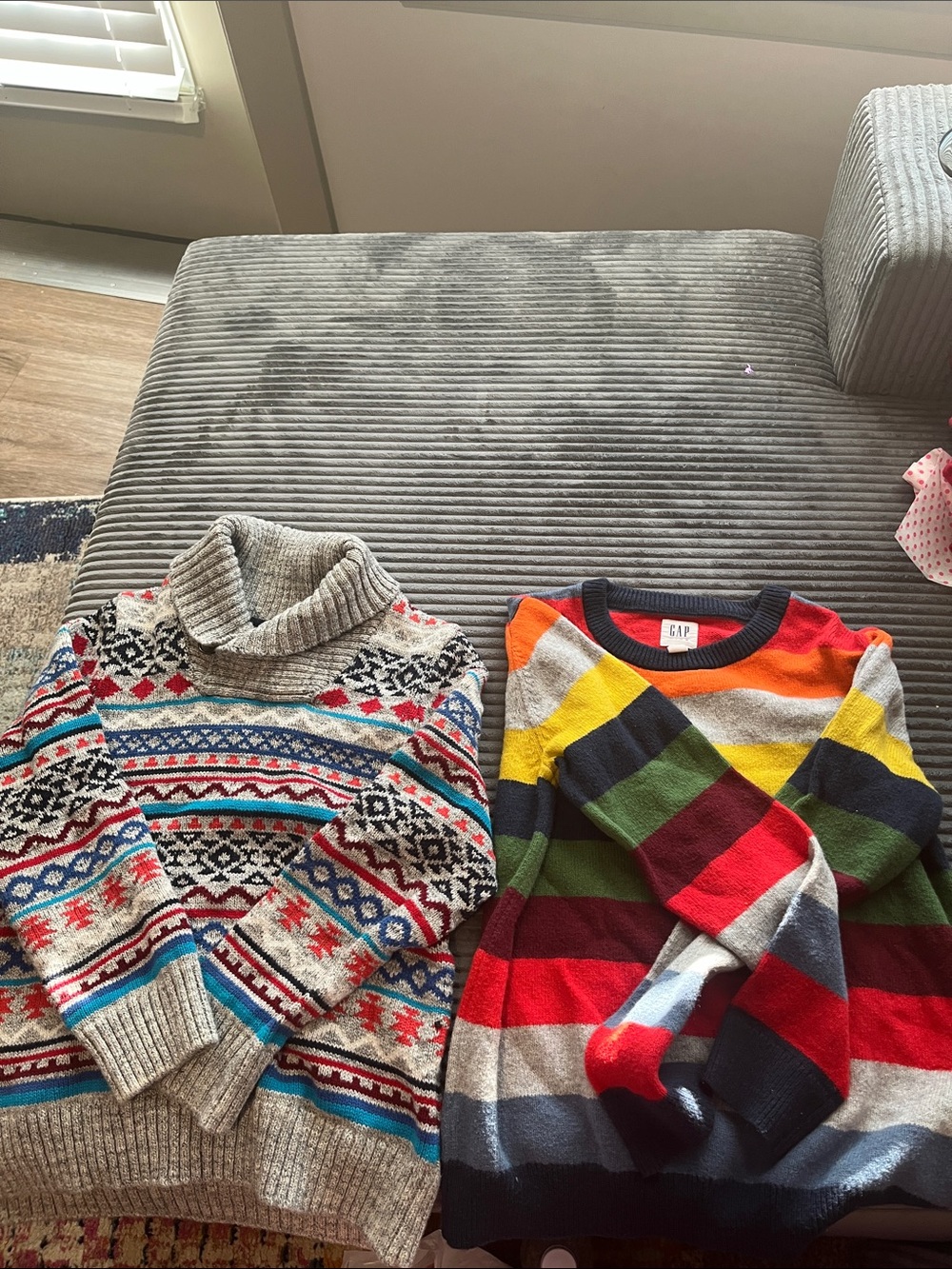 GAP and H&M sweaters boys multi color 8-10